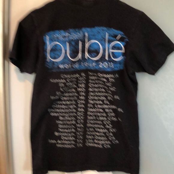 Michael buble 2013 Concert Tee Shirt Small - Picture 6 of 8